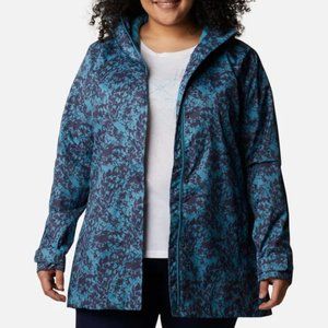 Columbia Splash a Little Waterproof Rain Jacket Plus Size EUC